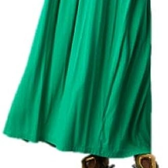 Anthropologie XL Velvet Graham & Spencer Kelly Green Cheyenne Maxi Dress EUC - Picture 9 of 11